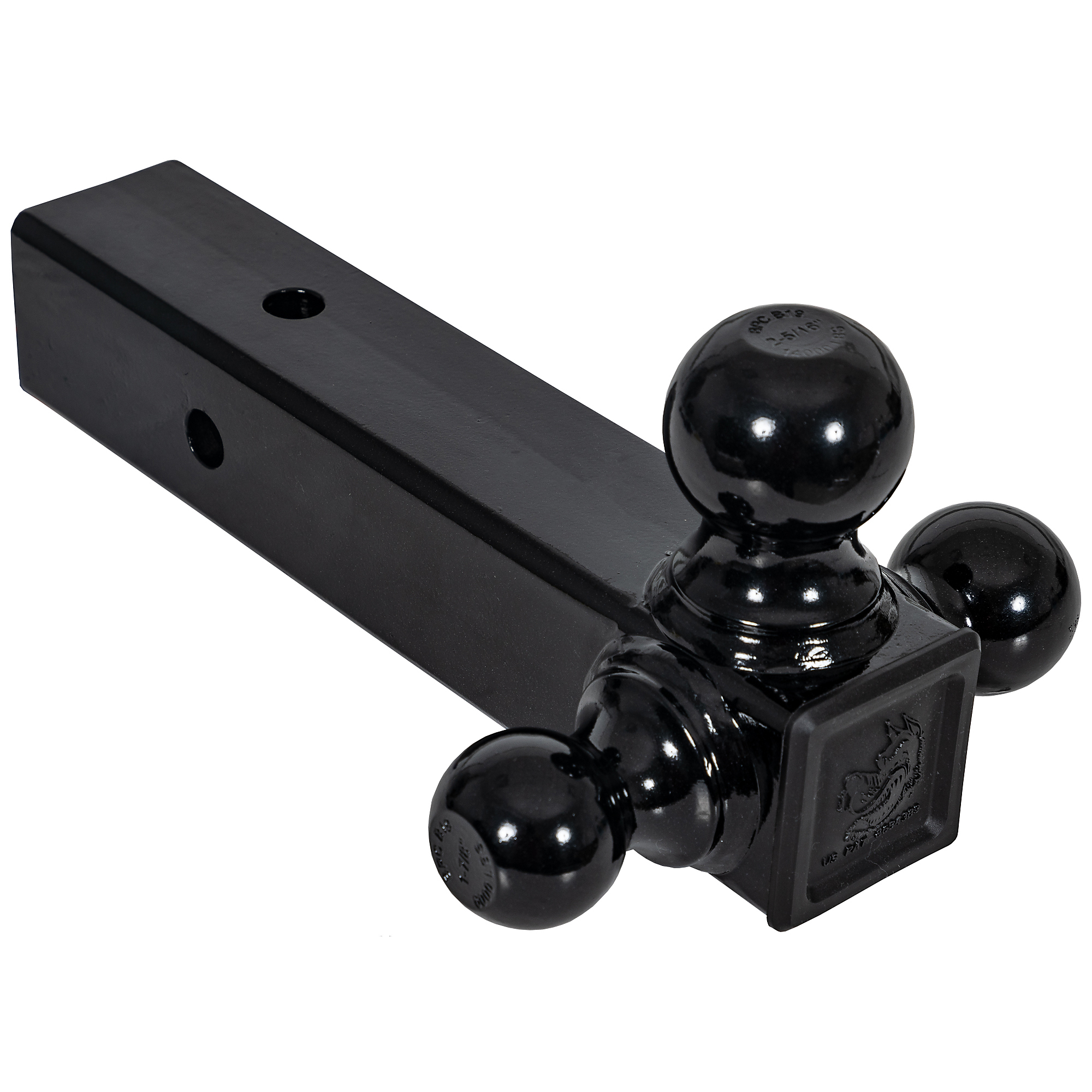 Buyers Products, Tri-Ball Towing Ball 2-1/2in. Receiver Trailer Hitch Mounted, Model# 1802250